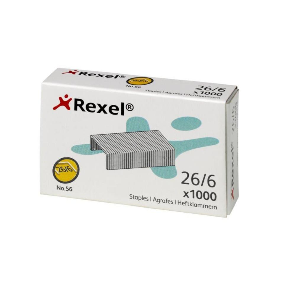 Zszywki 26/6 (1000) No.56 Rexel