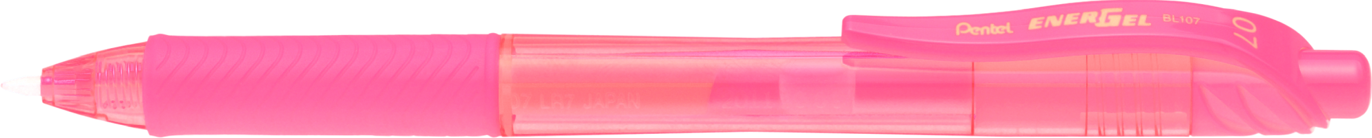 Pióro kulkowe Pentel Energel BL107 różowe 0,7mm