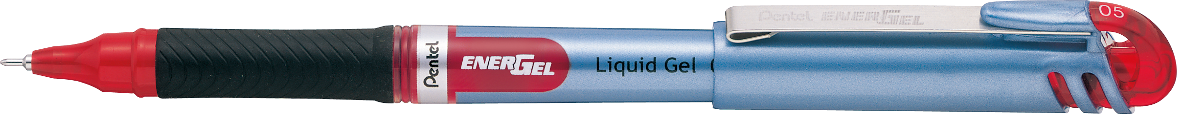 Cienkopis kulkowy Pentel Energel BLN15 czerwony