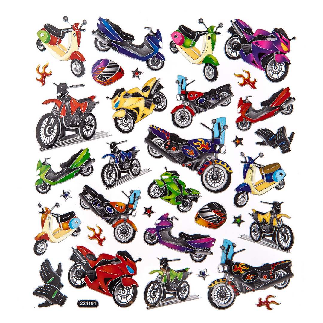 Naklejki Motocykle (34szt.) DPNK-104 Dalprint