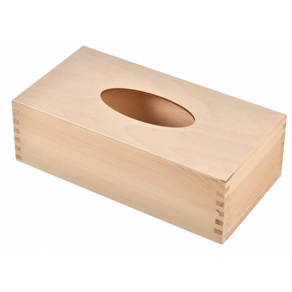 Chustecznik drewniany prostokątny 250x130x90 CH215 Dreweks