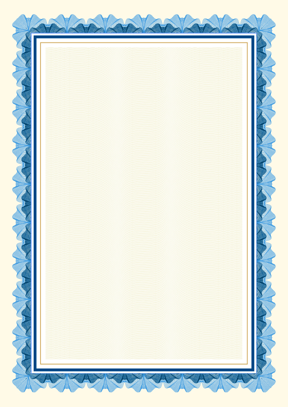 Dyplom Falbana A4/25 170g Argo niebieski