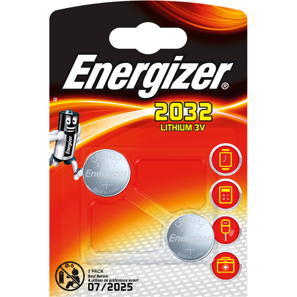 Bateria Energizer litowa CR2032 2szt. blister
