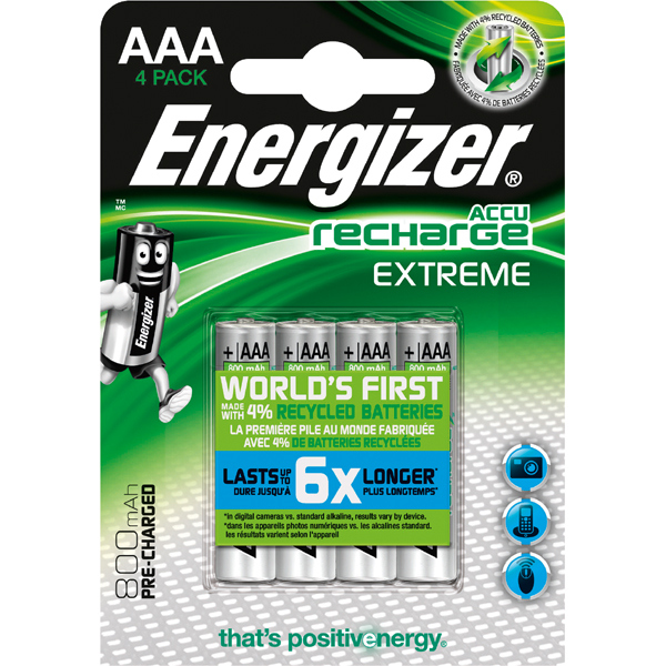 Akumulator Energizer Extreme AAA HR03 800/1000
