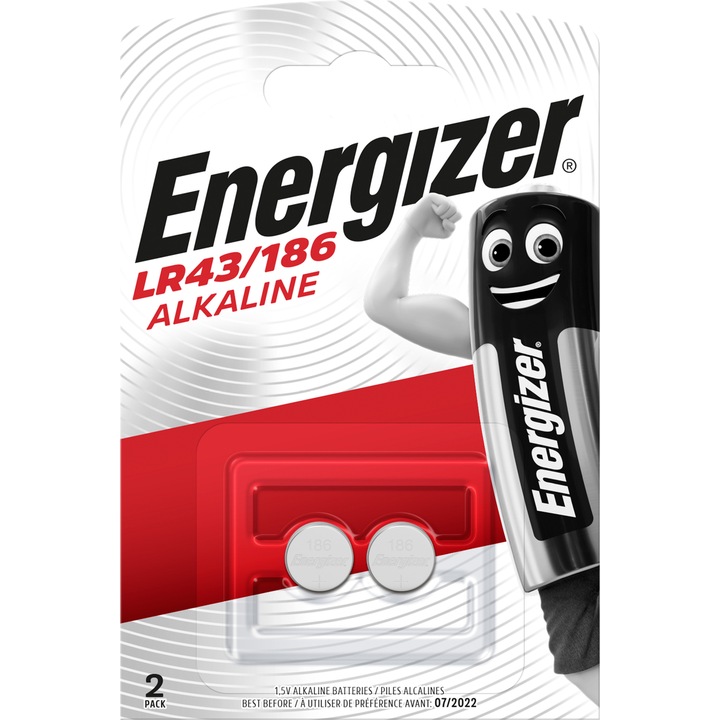 Bateria Energizer specjalistyczna LR43/186 1,5V  (2szt)