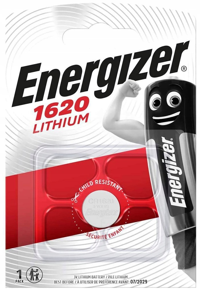 Bateria Energizer specjalistyczna CR1620 3V