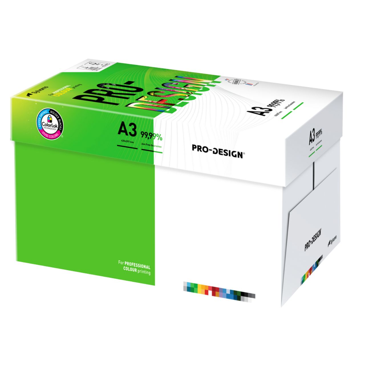 Papier ksero satynowy A3 160g Pro Design 250ark. 168 CIE