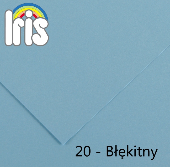 Karton 70x100 235/240g Canson błękitny