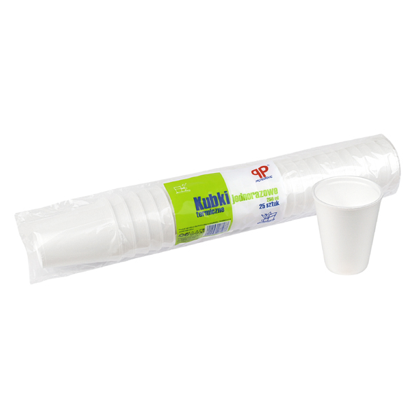 Kubek termiczny jednorazowy 250ml 25szt. Jan Niezbędny