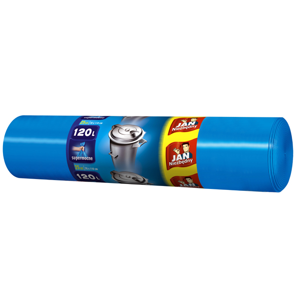 Worki na śmieci 120l 25szt. LD Big-pack Jan Niezbędny