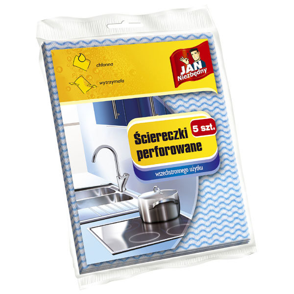Ściereczki perforowane 5szt. Jan Niezbędny