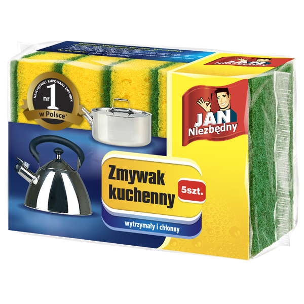 Zmywak kuchenny 5szt. Jan Niezbędny