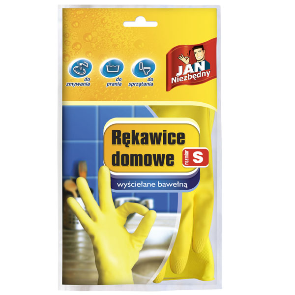 Rękawice gumowe S Jan Niezbędny