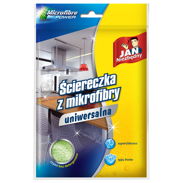 Ściereczka z mikrofibry uniwersalna Jan Niezbędny