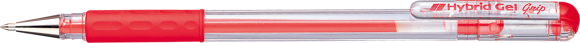 Długipis żelowy Pentel Hybrid Gel Grip K116 czerwony
