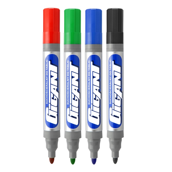 Marker suchościeralny Kamet okrągły czarny