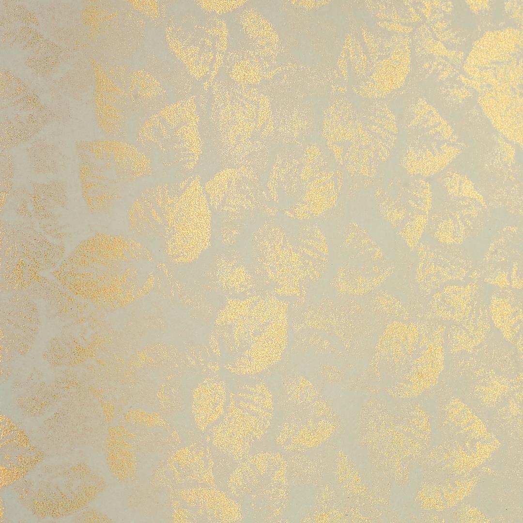 Karton ozdobny A4 20 arkuszy liście krem Argo 250g