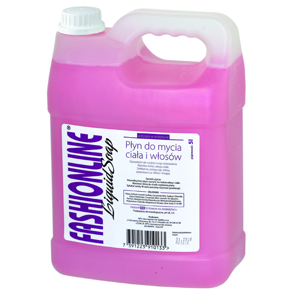 Mydło w płynie Fashionline 5l Linea różowe