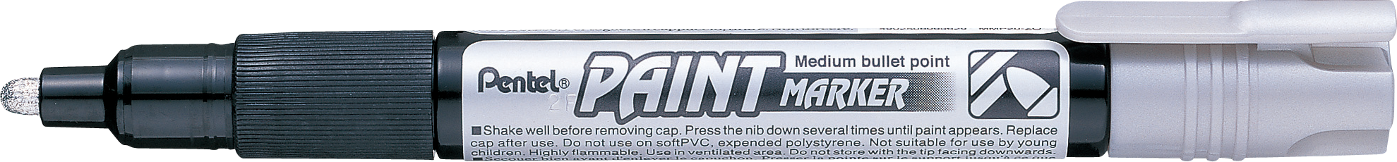 Marker olejowy Pentel MMP20 srebrny