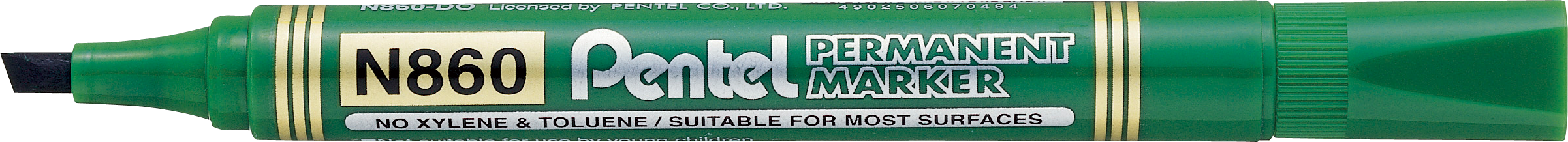 Marker permanentny Pentel N860 zielony