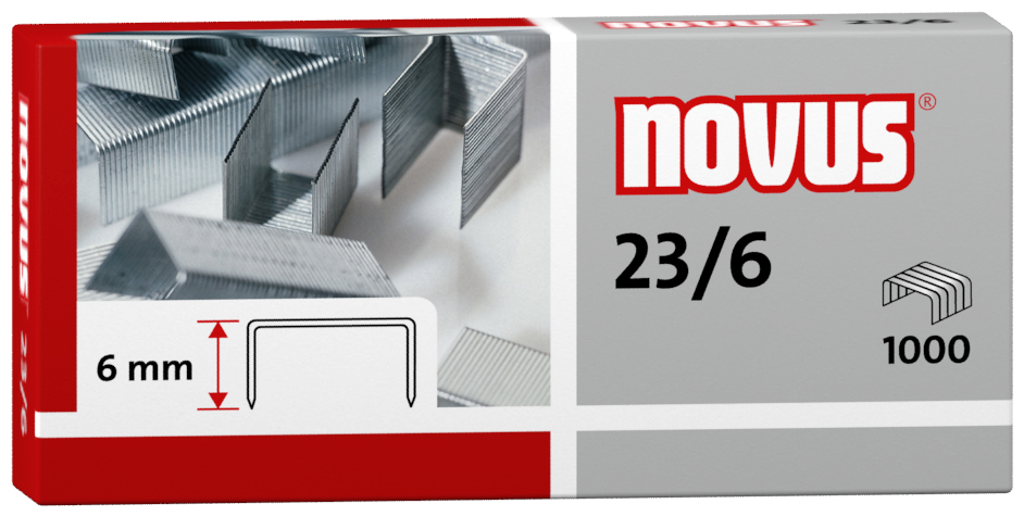Zszywki 23/6 (1000) Novus