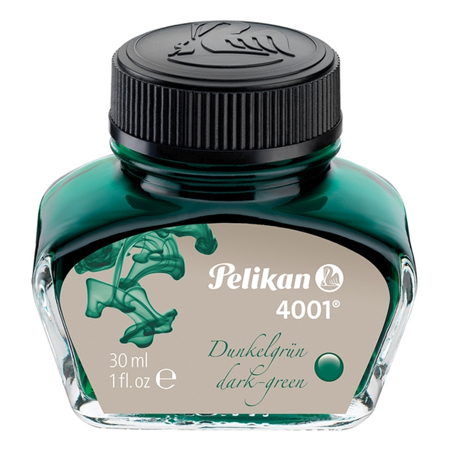Atrament Pelikan 4001 ciemnozielony 30ml