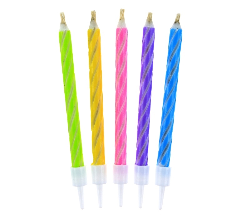 Świeczki magiczne pastelowe (10szt) PF-SMP GoDan