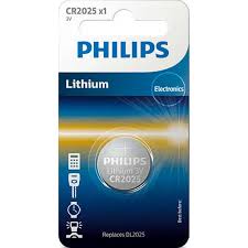 Bateria PHILIPS litowa CR 2025  3V (1) blister