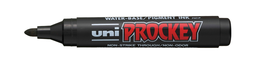 Marker Uni PM-122 czarny