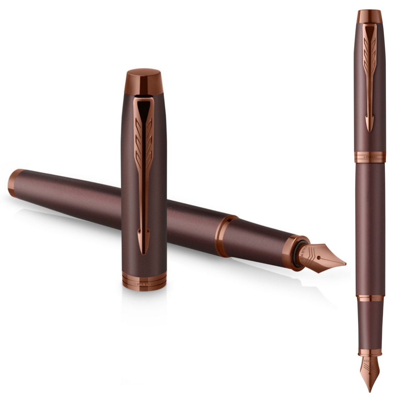 Pióro wieczne Parker IM Professionals Monochrome Burgundy + GRATIS
