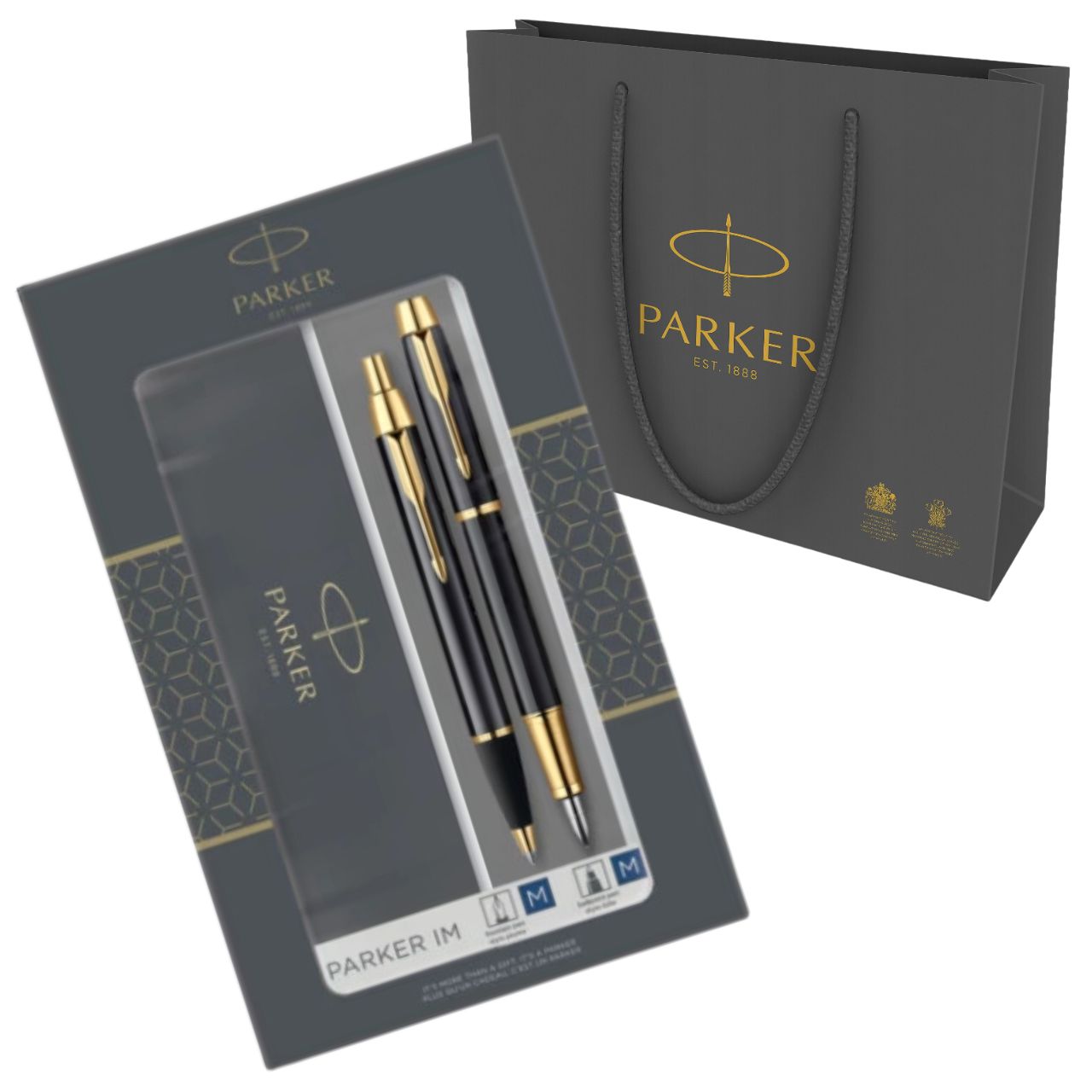 Zestaw prezentowy Parker IM Duo pióro i długopis + GRATIS