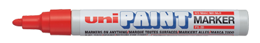 Marker olejowy Uni PX-20 czerwony