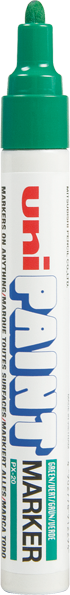 Marker olejowy Uni PX-20 zielony