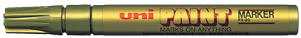 Marker olejowy Uni PX-20 zloty