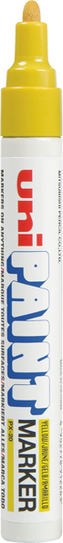 Marker olejowy Uni PX-20 żólty