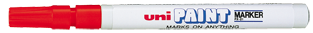 Marker olejowy Uni PX-21 czerwony