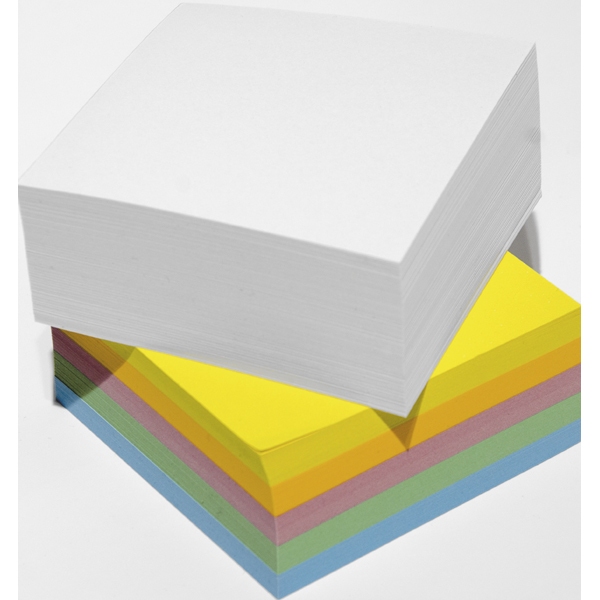 Kostka papierowa klejona 8,5x8,5 400k biała