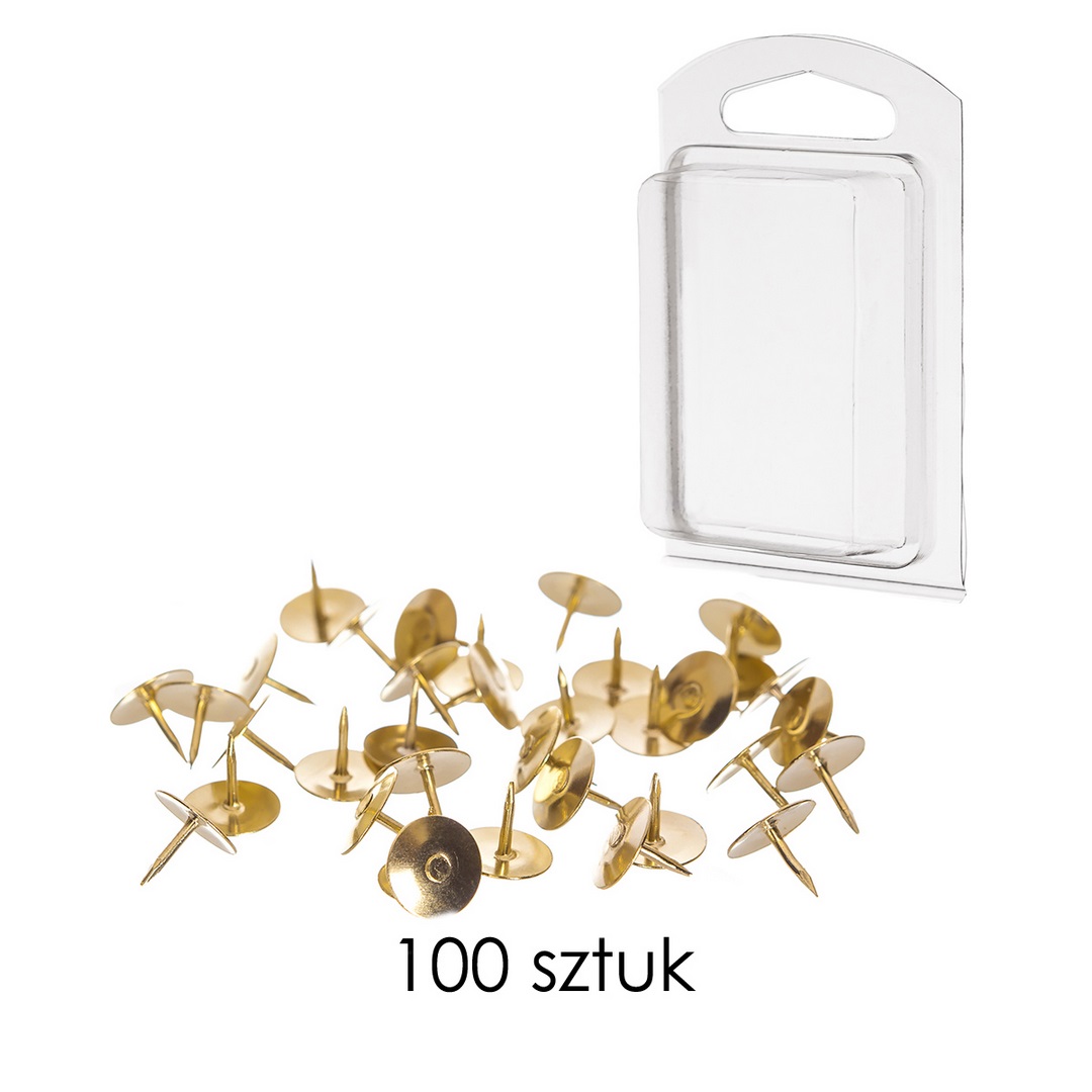 Pinezka złota (100 szt.) PZ104 Dalprint