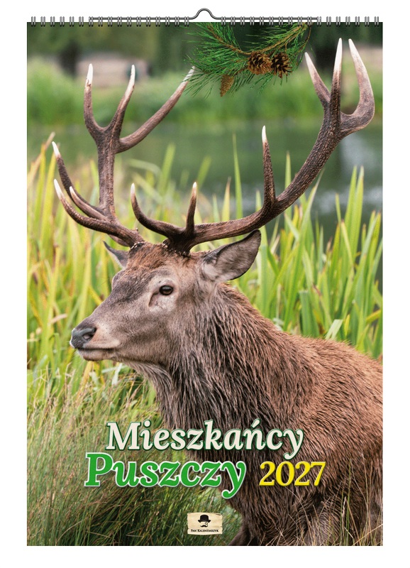 Kalendarz A3 VD.11 Mieszkańcy Puszczy Pan Kalendarzyk