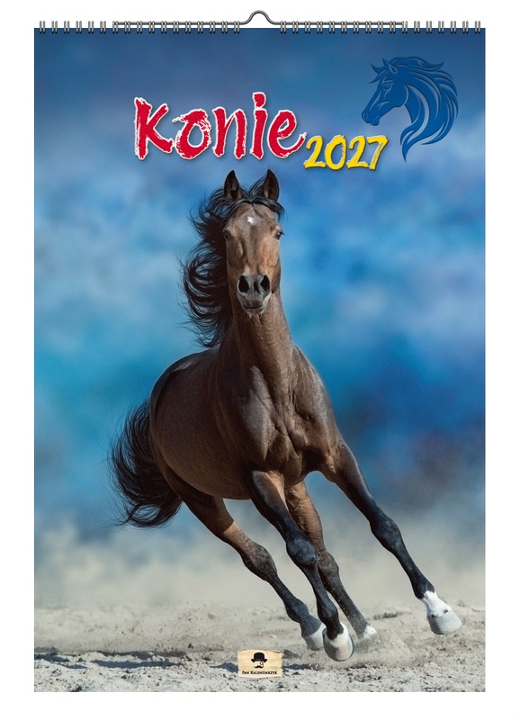 Kalendarz A3 VD.15 Konie Pan Kalendarzyk