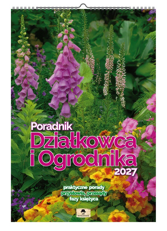 Kalendarz A3 VD.16 Poradnik Działkowca i Ogrodnika Pan Kalendarzyk