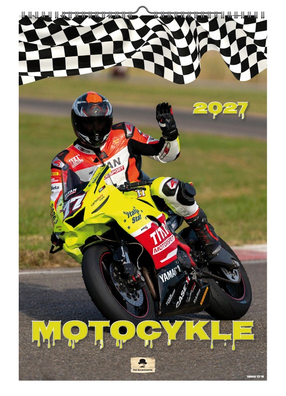 Kalendarz A3 VD.21 Motocykle Pan Kalendarzyk