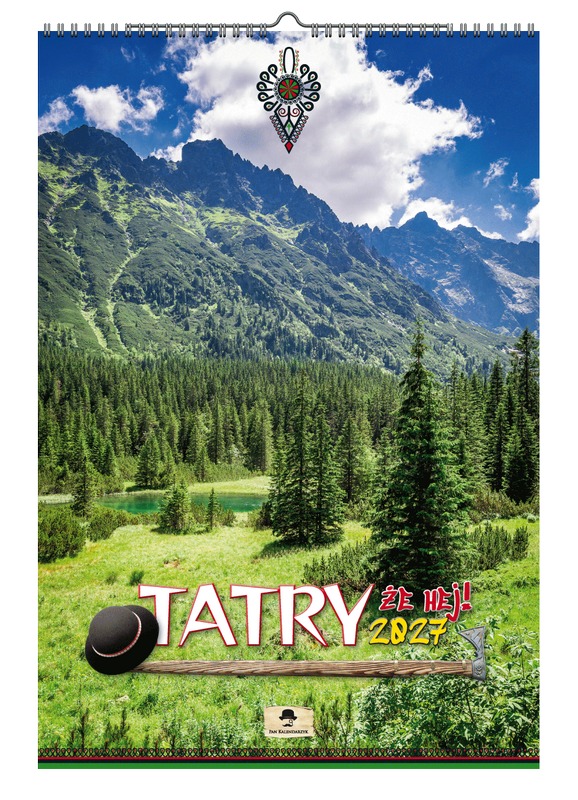 Kalendarz A3 v.1 Tatry, że Hej! Pan Kalendarzyk