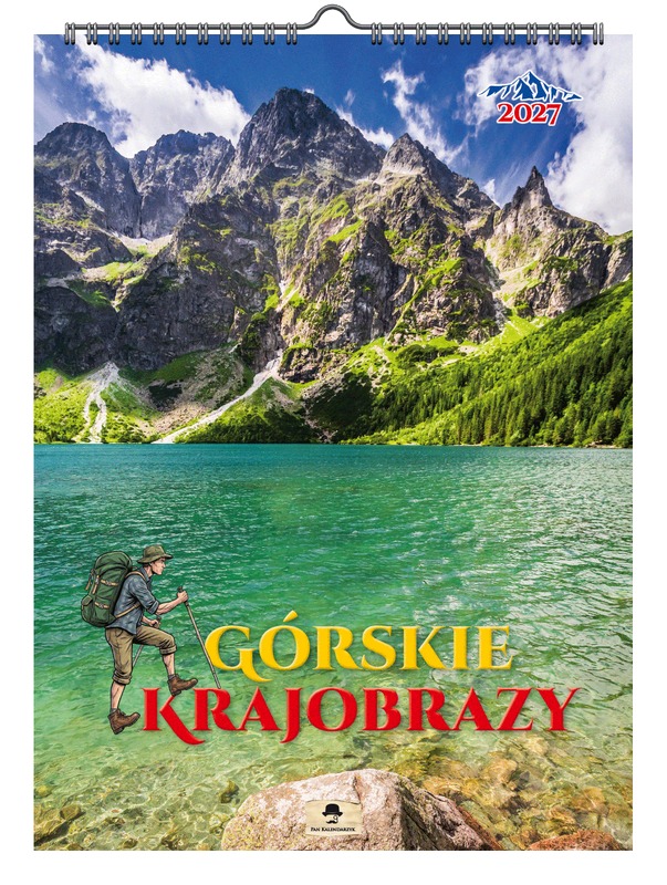 Kalendarz KS A4 V.4 Górskie Krajobrazy Pan Kalendarzyk