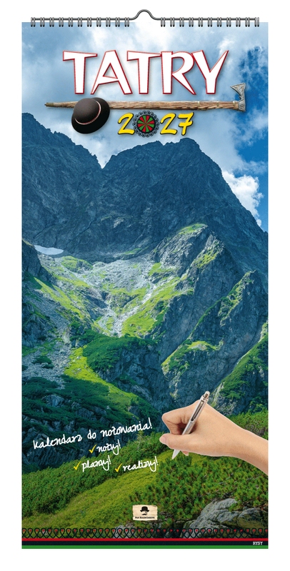 Kalendarz paskowy szeroki KPS V.3 Tatry Pan Kalendarzyk