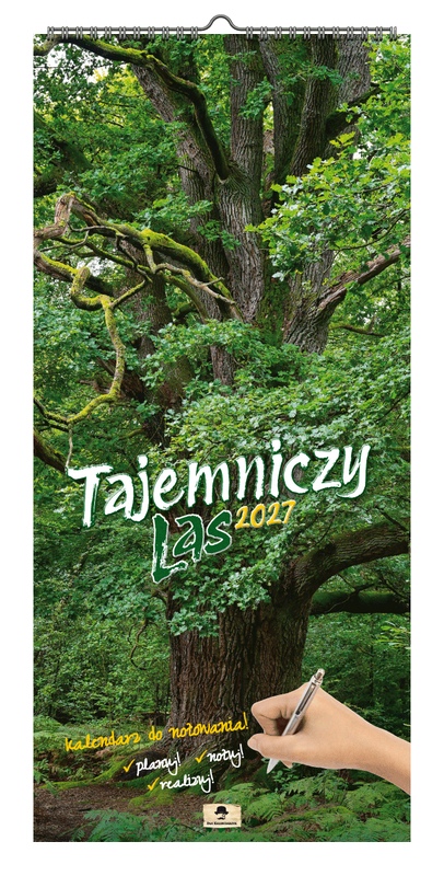 Kalendarz paskowy szeroki KPS V.5 Tajemniczy las Pan Kalendarzyk