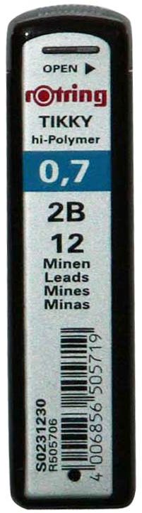 Grafity 0,7 mm 2B Tikky Rotring