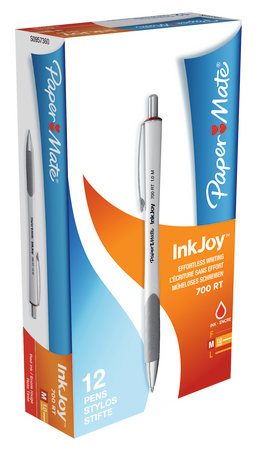 Długopis InkJoy 700RT M Paper Mate czerwony