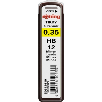 Grafity 0,35 mm HB Tikky Rotring