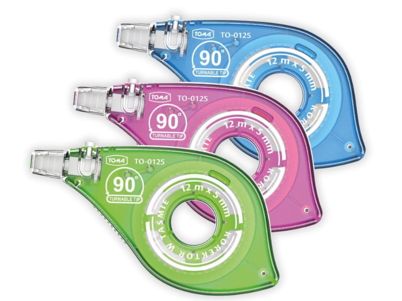 Korektor mysz w taśmie Toma TO-0125 12m